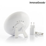 InnovaGoods herätysvalo LED FM USB valkoinen