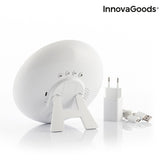 InnovaGoods herätysvalo LED FM USB valkoinen