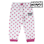 Vauvapyjama Minnie Mouse 7672 Fuksia Valkoinen