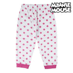 Vauvapyjama Minnie Mouse 7672 Fuksia Valkoinen