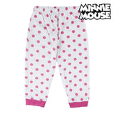 Vauvapyjama Minnie Mouse 7672 Fuksia Valkoinen