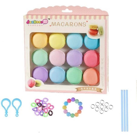 Opettavainen peli Macarons Slime Kit Savi (12 pcs) (Kunnostetut Tuotteet A+)