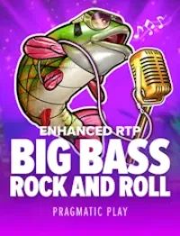 big bass rock and roll slot logo